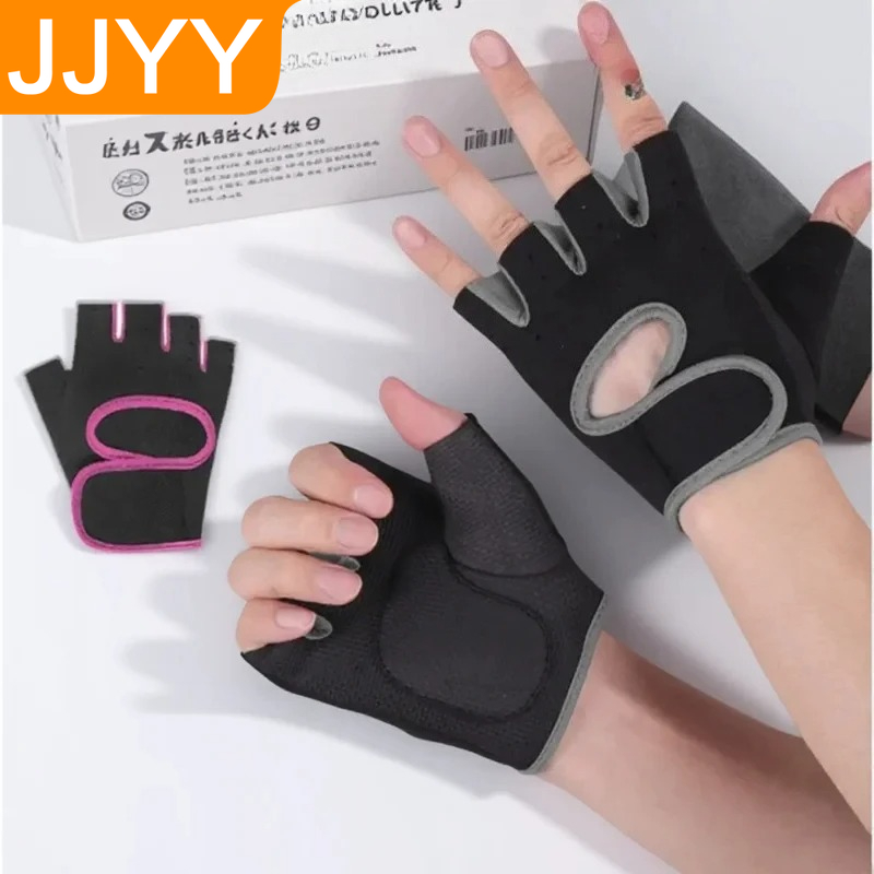 Workout Glove Gym - Nefes alabilen yarım parmak kaymaz spor