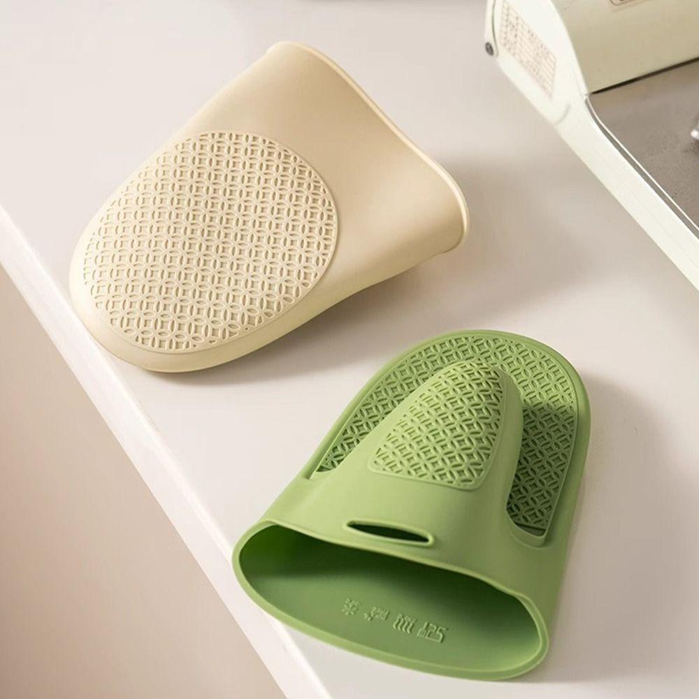 Oven Mitt Silicone - 1 adet Isıya Dayanıklı Silikon Fırın