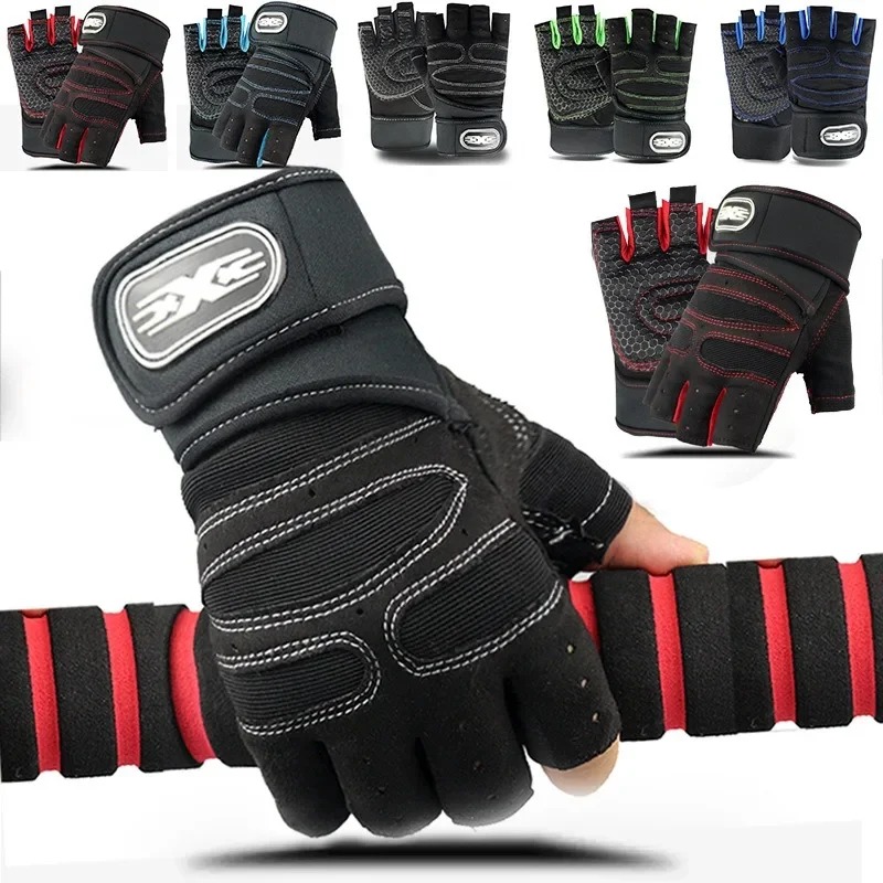 Workout Glove Gym - Erkekler ve Kadınlar için Uzun Bilek