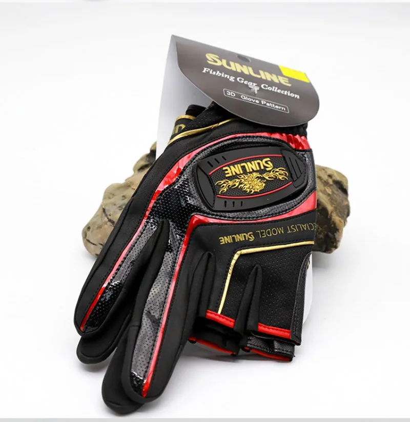 Cycling Glove Padded - 2023 Yeni Sunline Erkek Deri Kaymaz