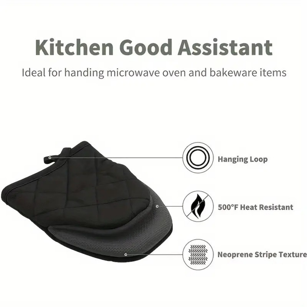 Fırın Eldivenleri 500 ° F Isıy - Oven Mitt Silicone incelemesi ve fiyatı