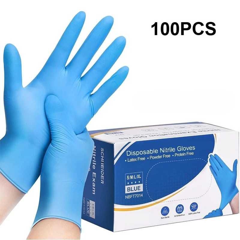 100 adet mavi nitril tek kulla - Latex Disposable Glove incelemesi ve fiyatı