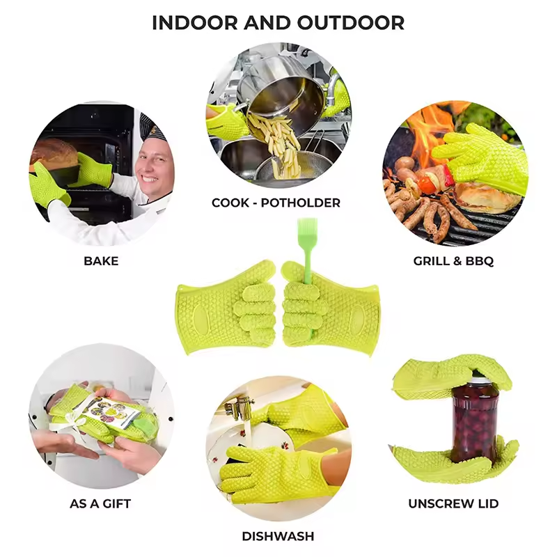 Barbekü Silikon Izgara Eldiven - Oven Mitt Silicone incelemesi ve fiyatı