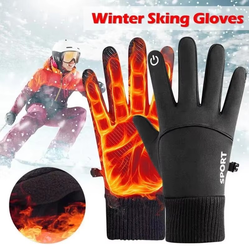 Siyah Kışlık Sıcak Tam Parmakl - Ski Glove Waterproof incelemesi ve fiyatı