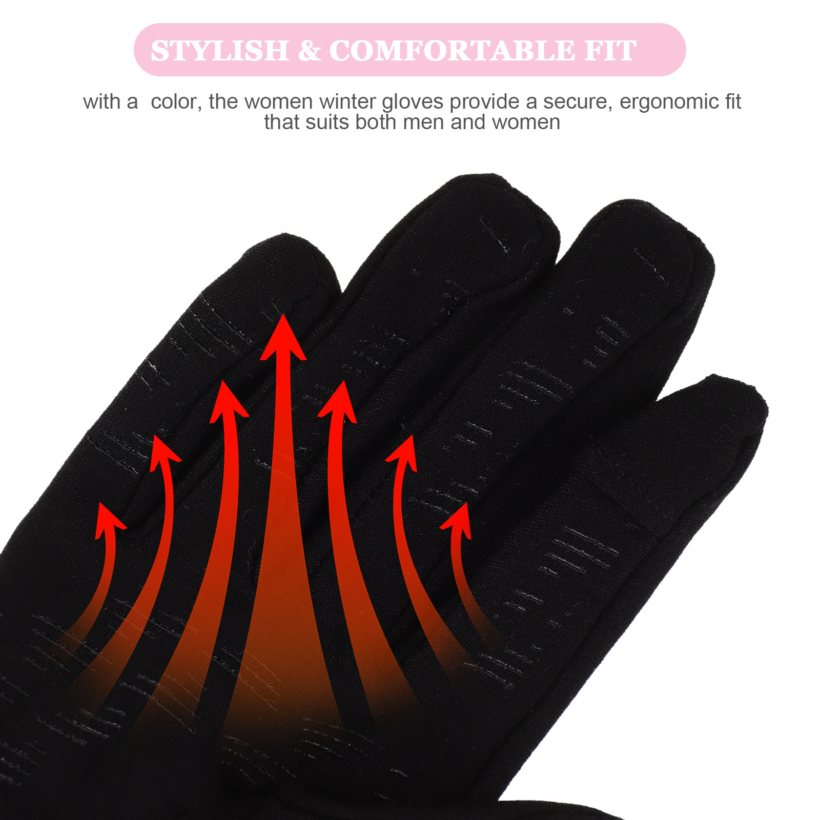 Siyah L Beden Kadın Kayak Eldi - Winter Glove Insulated incelemesi ve fiyatı