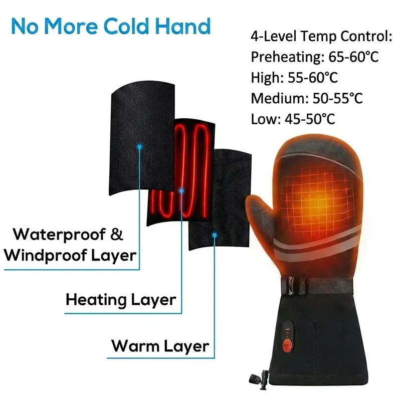 Kışlık Kayak için Su Geçirmez  - Ski Glove Waterproof incelemesi ve fiyatı